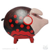 Cerdita flamenca en negro y rojo